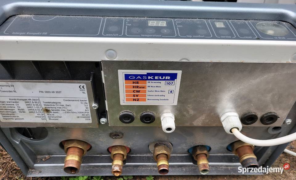 Piec gazowy ACV Intergas Kombi Kompakt HR części małopolskie