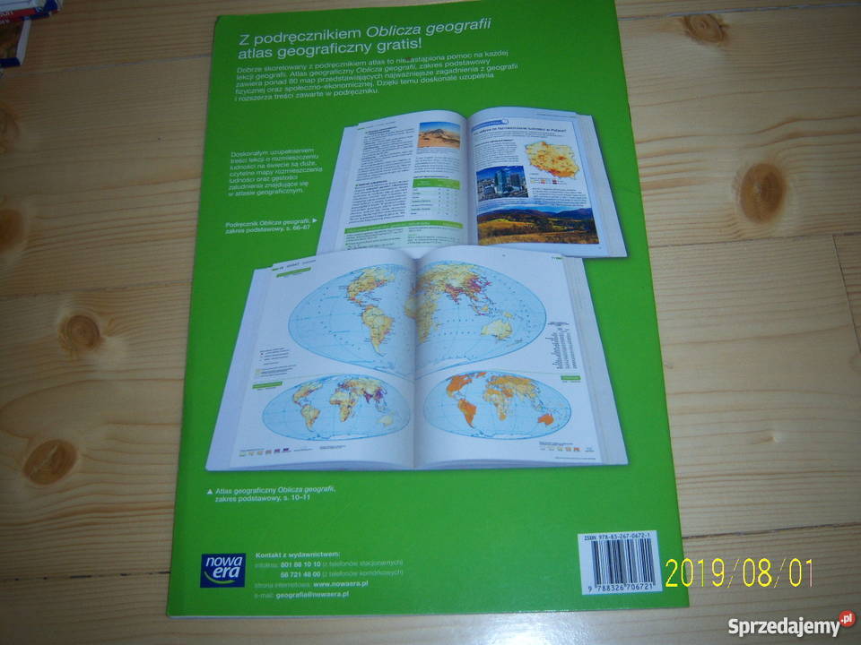 Sprawdzian Obraz Ziemi Oblicza Geografii 1 Zakres Podstawowy Odpowiedzi Atlas geograficzny oblicza geografii podstawowy Nowa Era Kielce