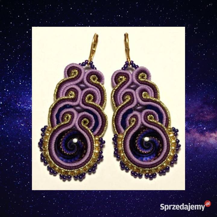 KOLCZYKI WISZĄCE ZAWIJASY SYTASZ