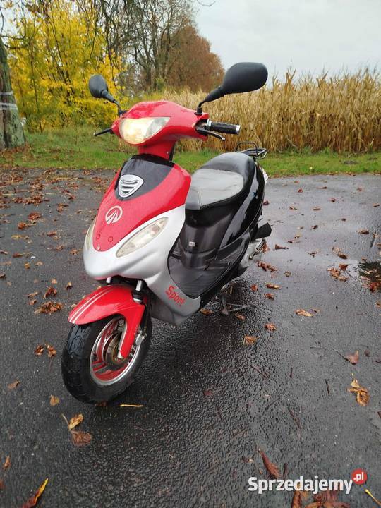 Skuter 4t 50cc niski przebieg Plecka Dąbrowa