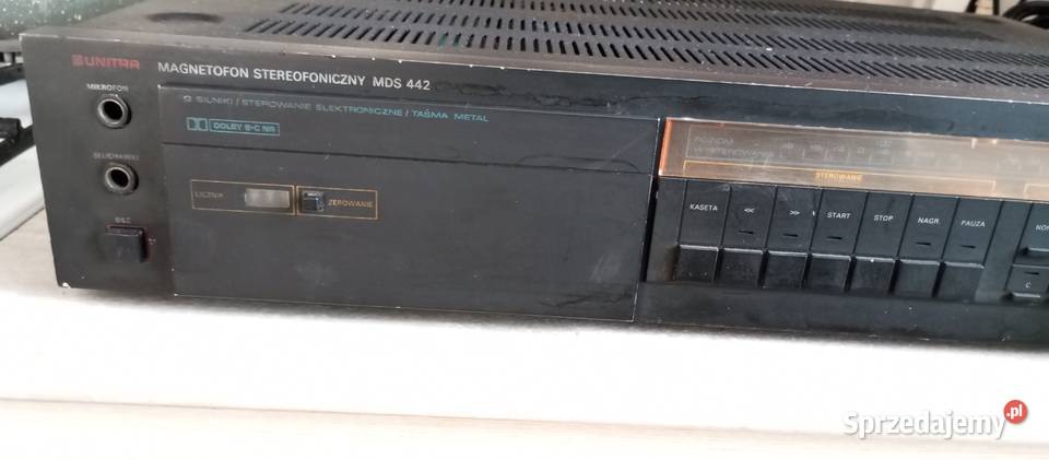 Magnetofon stereofoniczny szuflada MDS442 Unitra