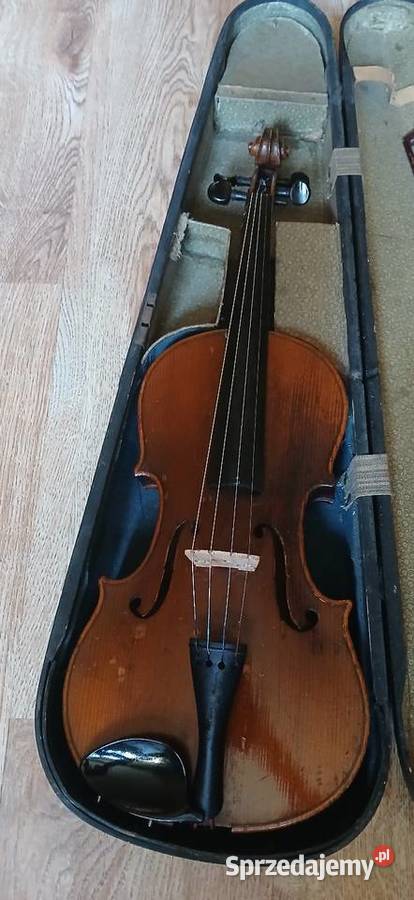 Zabytkowa skrzypce z futeralem skrzypce Kraków