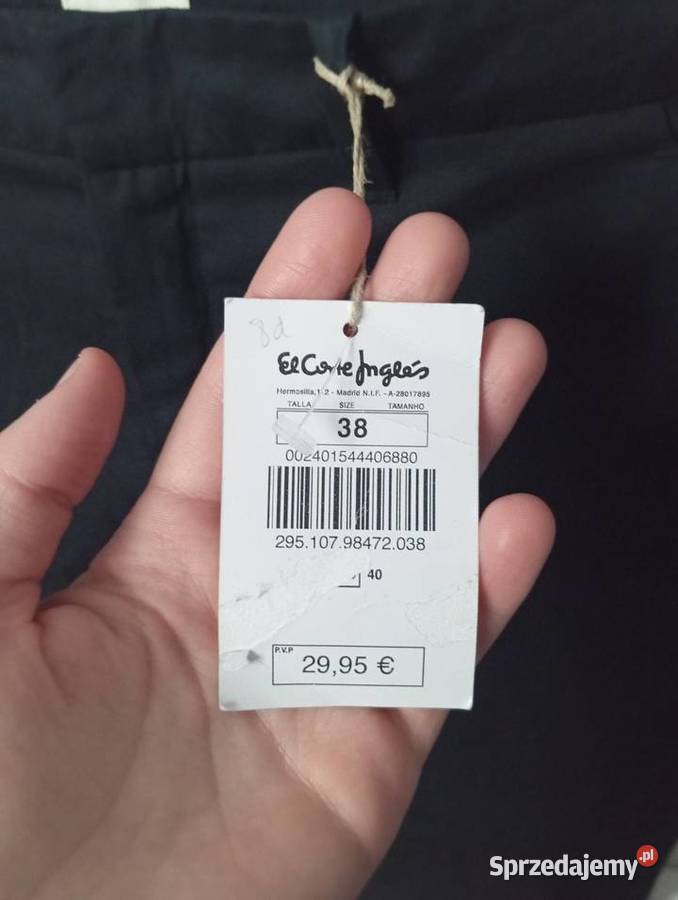 Nowe spodnie cygaretki eleganckie wizytowe Lublin