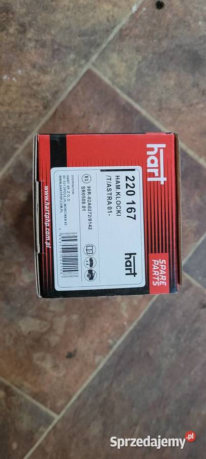 Klocki hamulcowe tyl zafira b 19 cdti 150 Gryfów Śląski