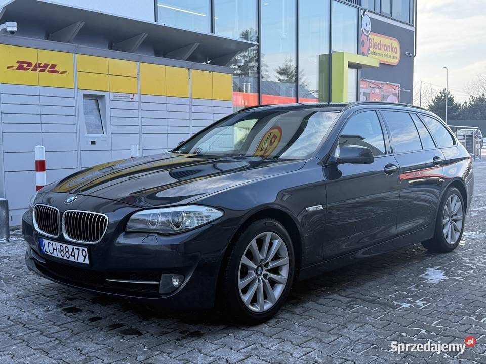 BMW F11 520d 184 2011r Automat Super Stan Długie Chełm