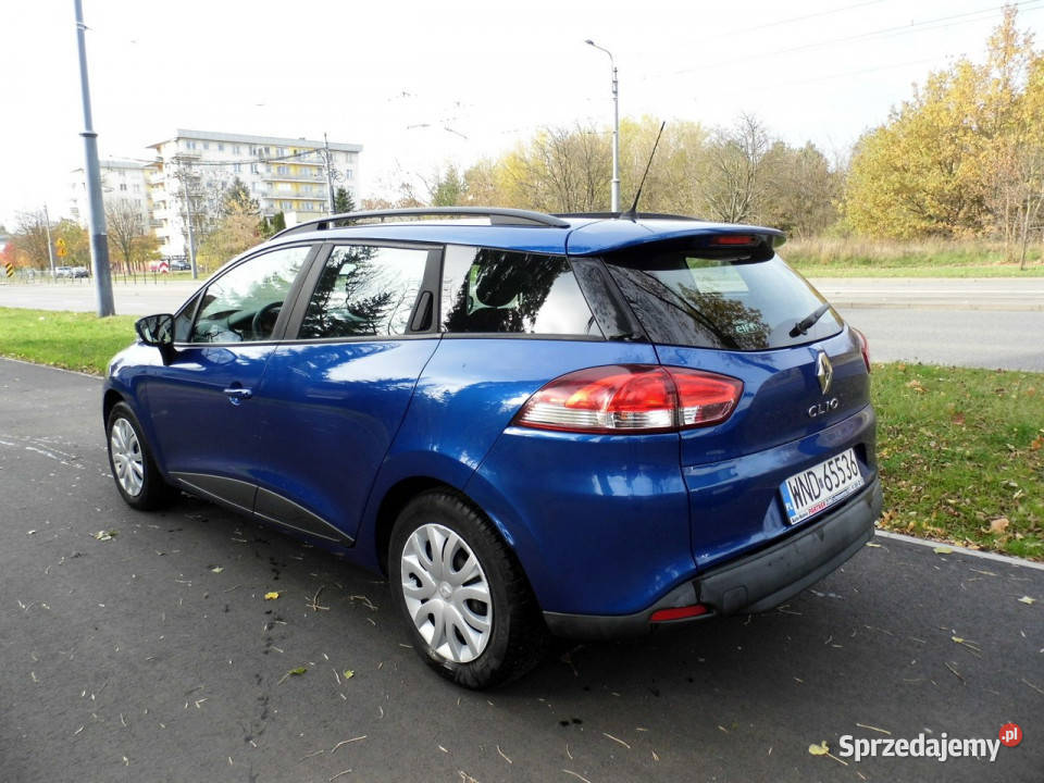 Renault Clio 12 gaz klima IV 2012 granatowy Łódź sprzedam