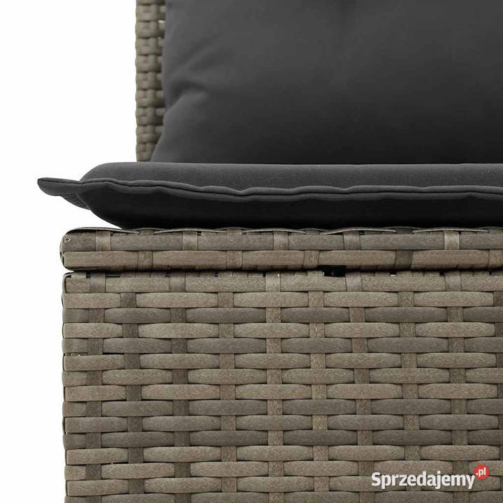 4cz sofa ogrodowa z poduszkami szary rattan PE i mazowieckie Warszawa