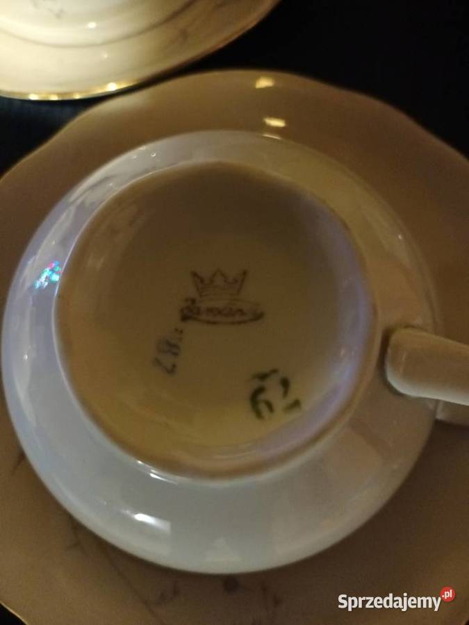 Porcelanowy serwis kawowy herbaciany Bielsko-Biała
