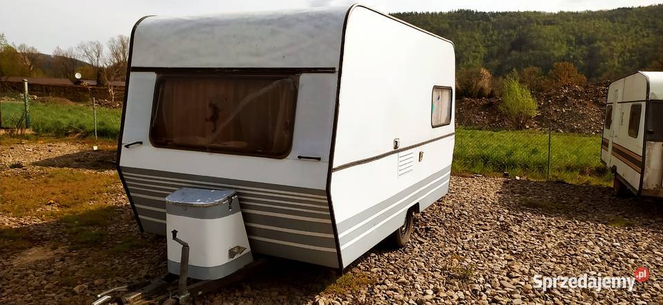 przyczepa kempingowa campingowa kemping DOMEK Międzybrodzie Bialskie