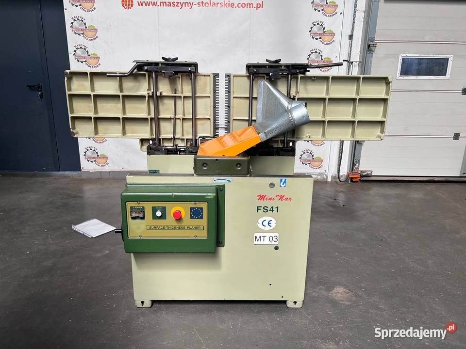 Wyrówniarko grubościówka SCM Mini FS410 Produkcja małopolskie Juszczyn