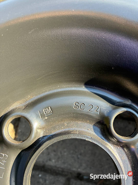 Felga stalowa 15 Opel oryginał nowa fabryczny śląskie Mikołów