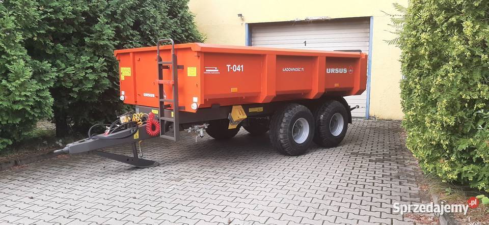 Przyczepa Ursus TandemT041 skorupa 7 ton Przyczepy rolnicze zachodniopomorskie Szczecinek