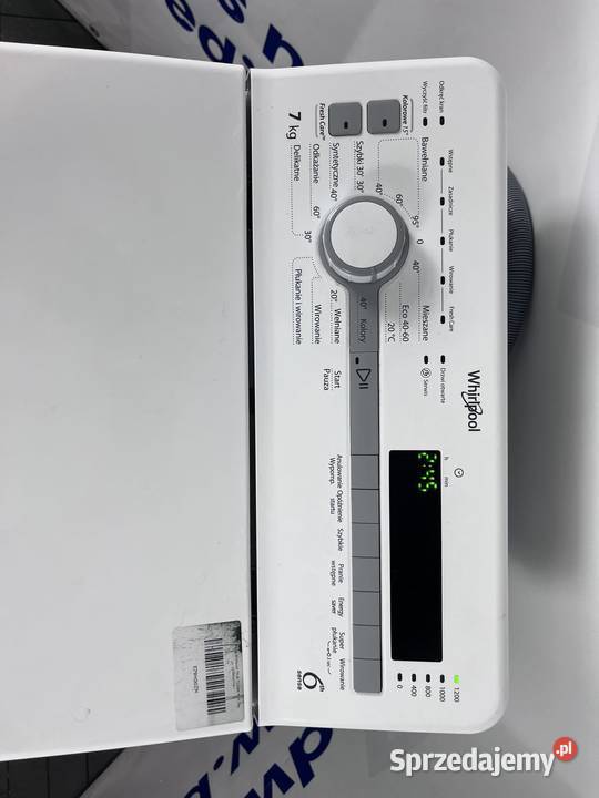 Pralka Whirlpool TDLR 7220SS N 7 1200obrmin Warszawa