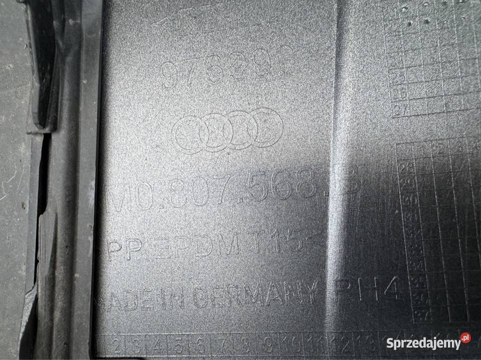 Zderzak dyfuzor spoiler tył Q7 II 2 lift sline Międzychód