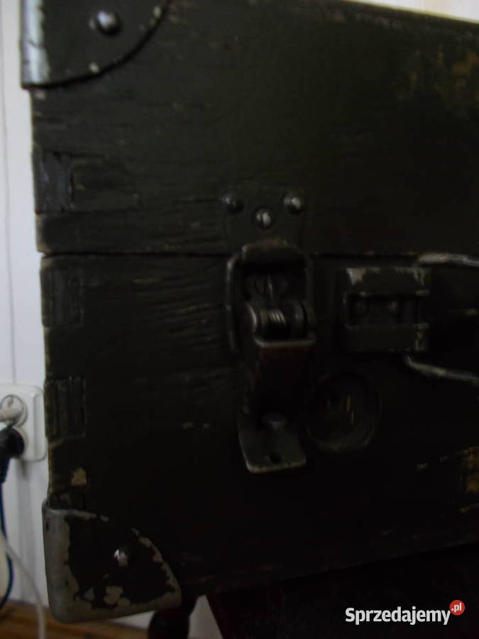 Stara Skrzynka Rentgenoradiometru Lata 80PRL Szczecin