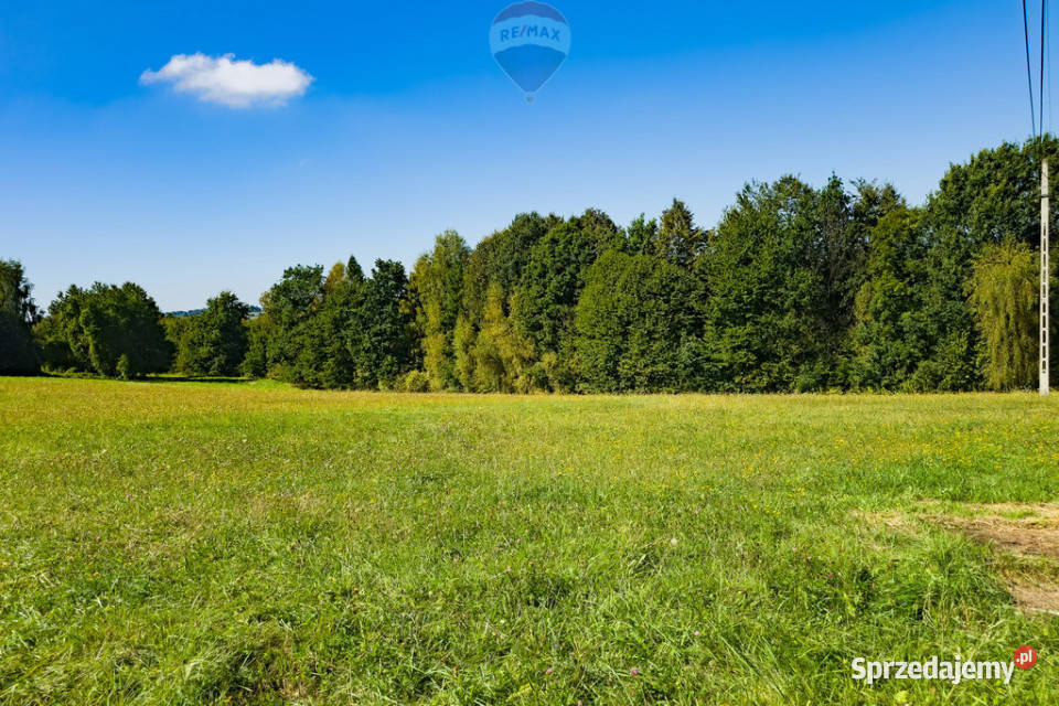 Działka budowlana 70ar media droga asfaltowa budowlana Marcyporęba