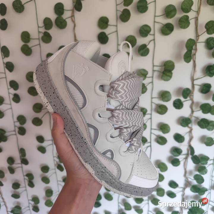 Buty męskie Lanvin Curb White Głogów
