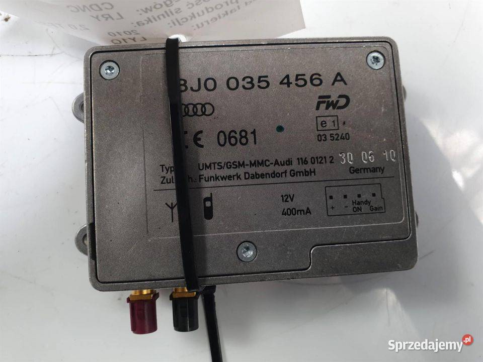 MODUŁ AUDI A5 8J0035456A osobowe Lipno