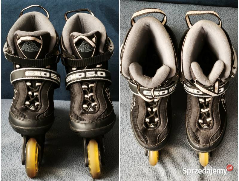 Rolki K2 model EXO 50 rozmiar 390 wkładki 240 Piotrków Trybunalski sprzedam