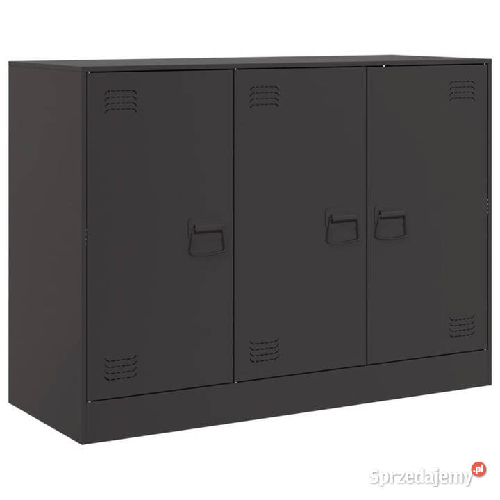 Szafka czarna 99x39x73 stalowa WM841721 mazowieckie Warszawa