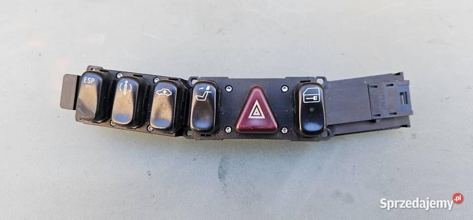 Panel przycisk awaryjnych mercedes w220 Zbąszyń