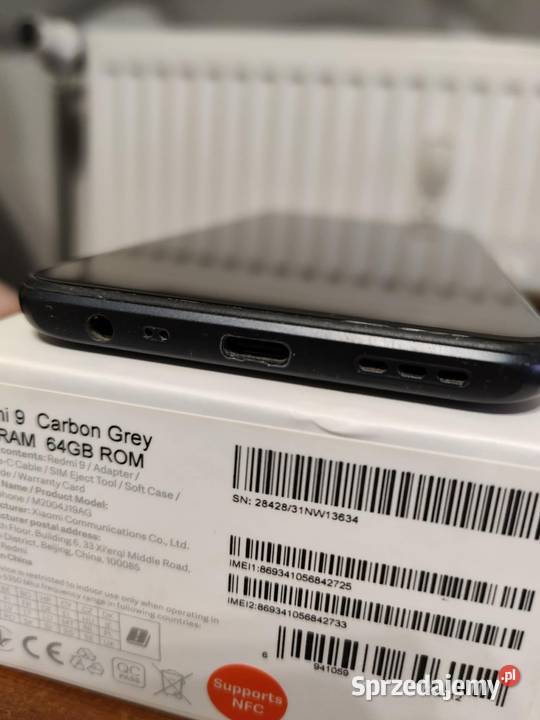 Redmi 9 464 Carbon Grey wielkopolskie Poznań