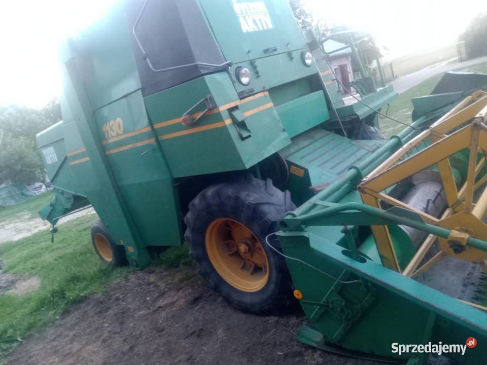 Kombajn Volvo 1130 z sieczkarnią Zbożowe lubelskie Ryki