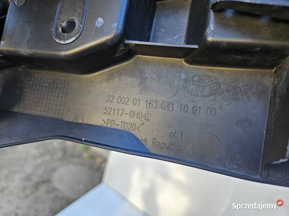 TOYOTA AYGO II LIFT WZMOCNIENIE GÓRNE ZDERZAKA
