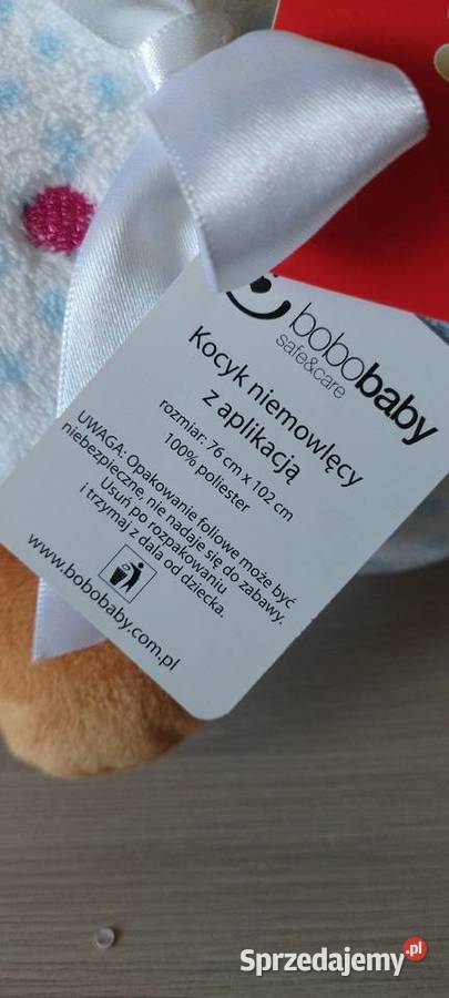 Kocyk dziecięcy z aplikacją Pozostałe Lublin