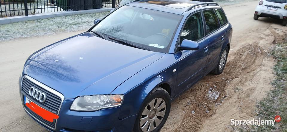 Niebieskie Audi a4 deasiel pomorskie Gdańsk