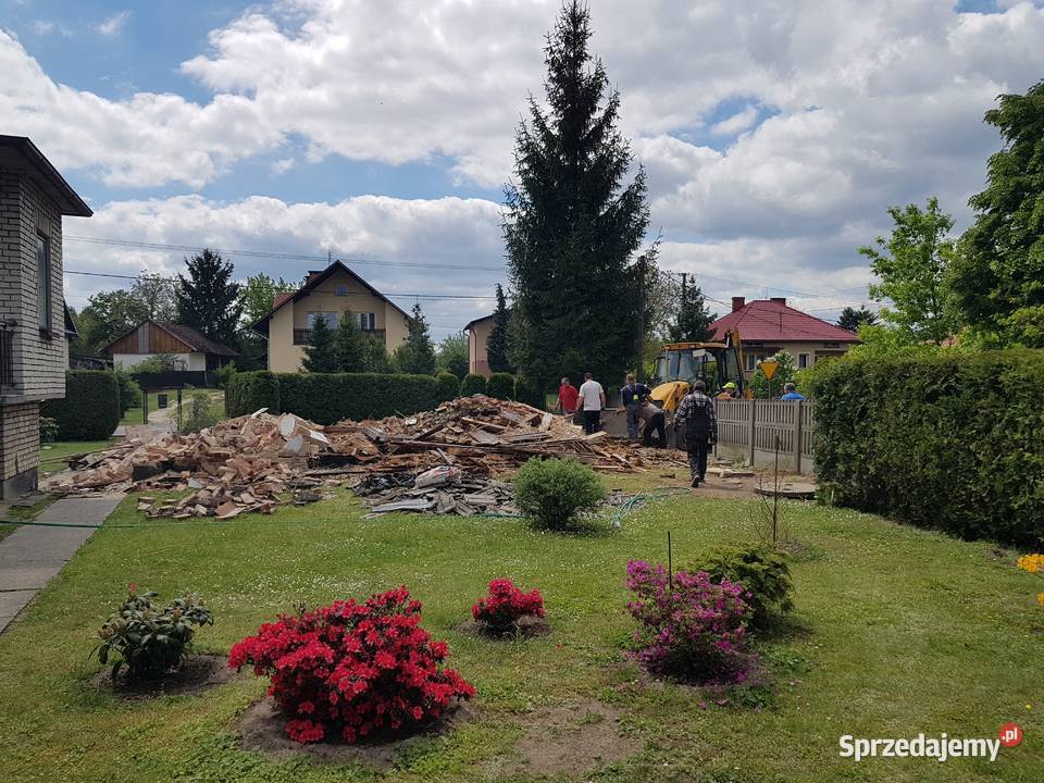 Kompleksowa rozbiórka i wyburzanie budynków świętokrzyskie Sandomierz