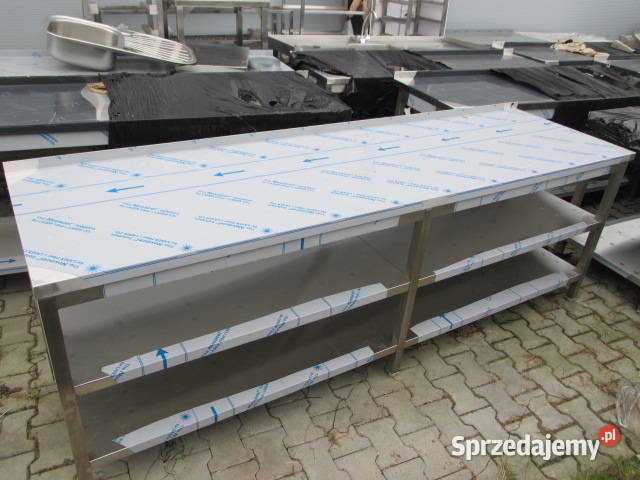 Nowy Stół Gastronomiczny Z 2 Półkami 2507085 wielkopolskie Ostrów Wielkopolski