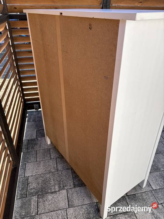 Komoda Hemnes 6 biała lite drewno Komody Góra Bałdrzychowska-Kolonia