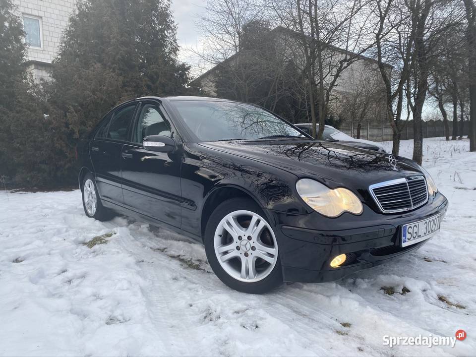 MercedesBenz C200 20 Kompressor super stan EURO4 welurowa tapicerka