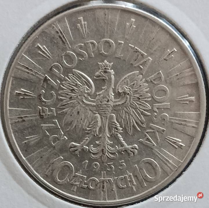 10 J Piłsudski 1935 r 5 Ładne wielkopolskie Konin