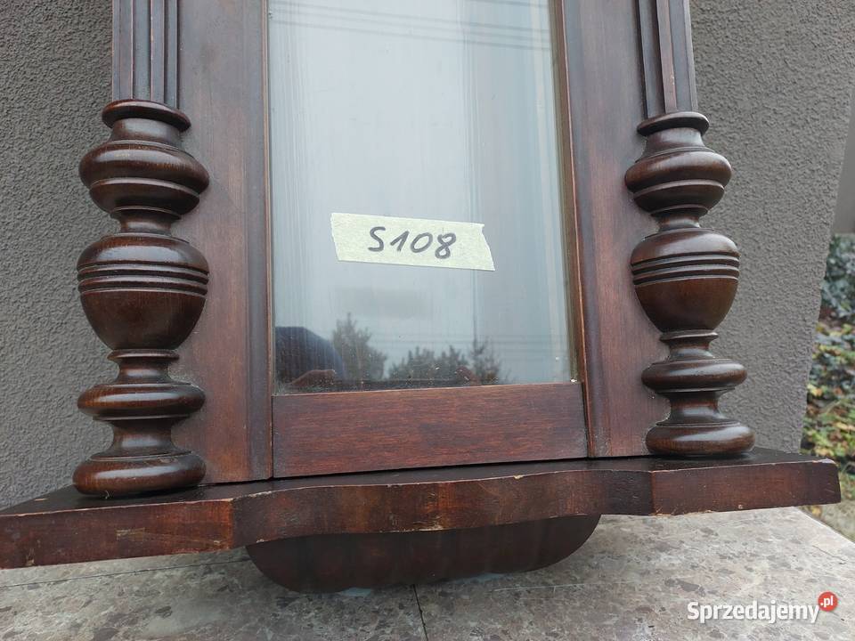 S108 Skrzynia obudowa starego zegara szafka pomorskie