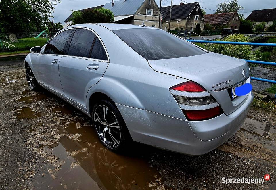 Mercedes w221 30cdi 4 macic long dolnośląskie Kamieniec Ząbkowicki