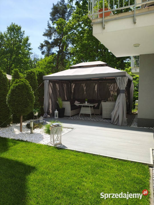 Ładne mieszkanie z ogródkiem