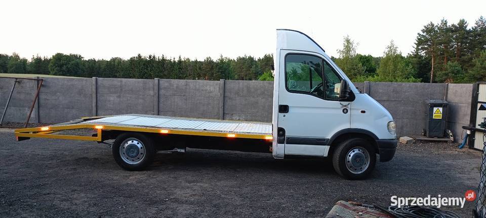 Opel MovanoMasterAuto laweta Mlecze