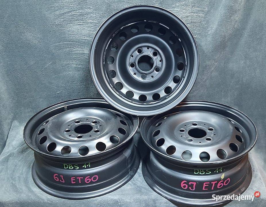 DBS11 Felga stalowa 2 6Jx15H2 ET60 5x112 CH 666 Włoszczowa