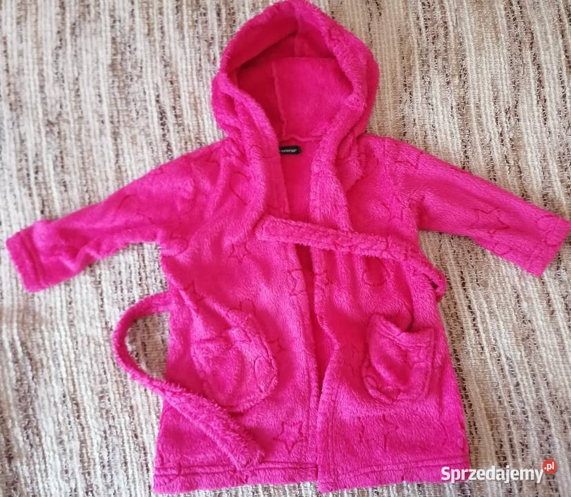 Szlafrok dziewczynki różowyRozmiar 8595 Łódź