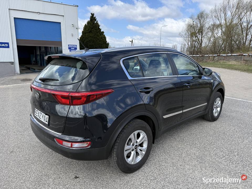 Kia Sportage 16 BENZYNA Klimatyzacja Nawigacja czarny Motoryzacja Konin