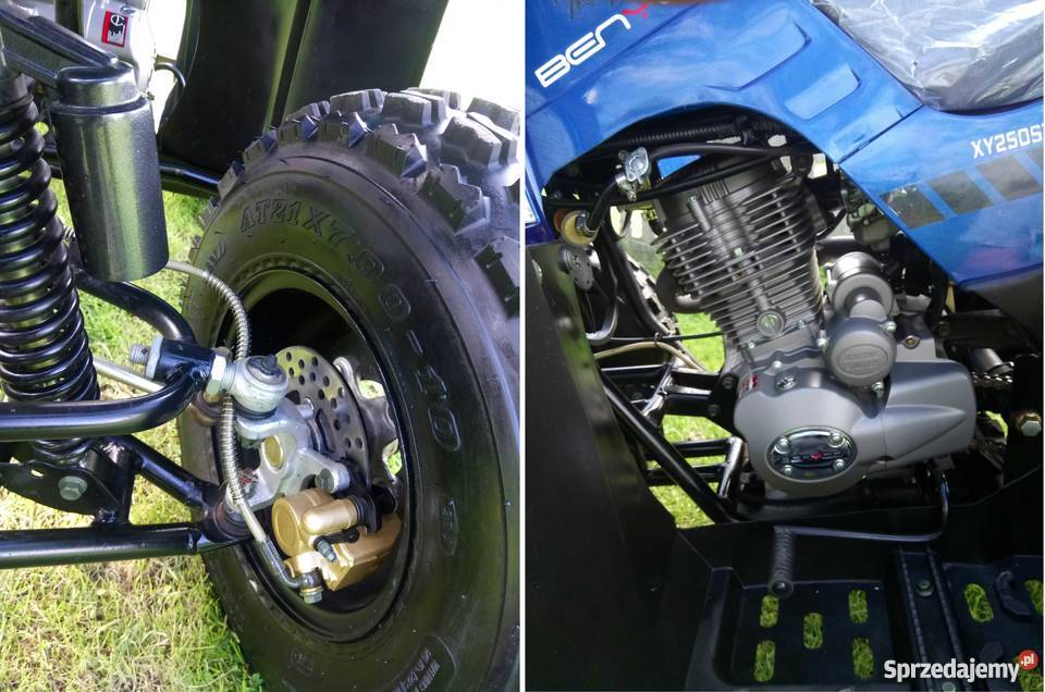 NOWY QUAD ATV BASHAN 250 shineray 250 przebieg Przeginia