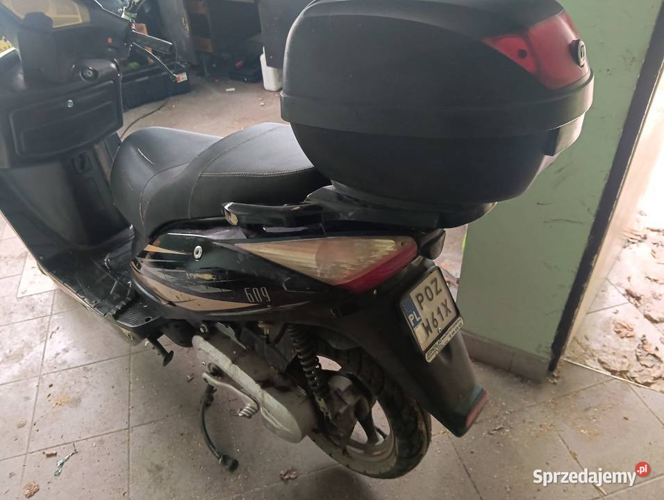 Skuter Junak 609 2T elektryczny starter Objezierze