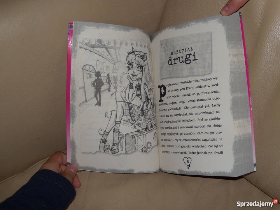 Książka Monster High Przyjaciółki na zabój Nowa Warszawa