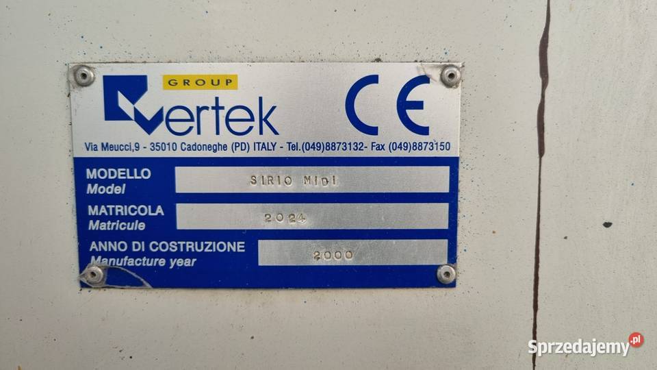 Szczotkarka do drewna VERTK SIRIO MIDI Karsin