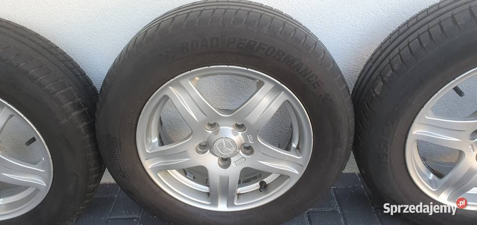 4x 15 5x1143 ET 50 6JX15H2 Alufelgi opony lato Samochodowe