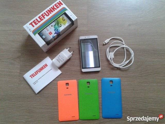 Telefon dotykowy Telefunken Live tl3 2 karty sim standardowa Pozostałe warmińsko-mazurskie Giżycko
