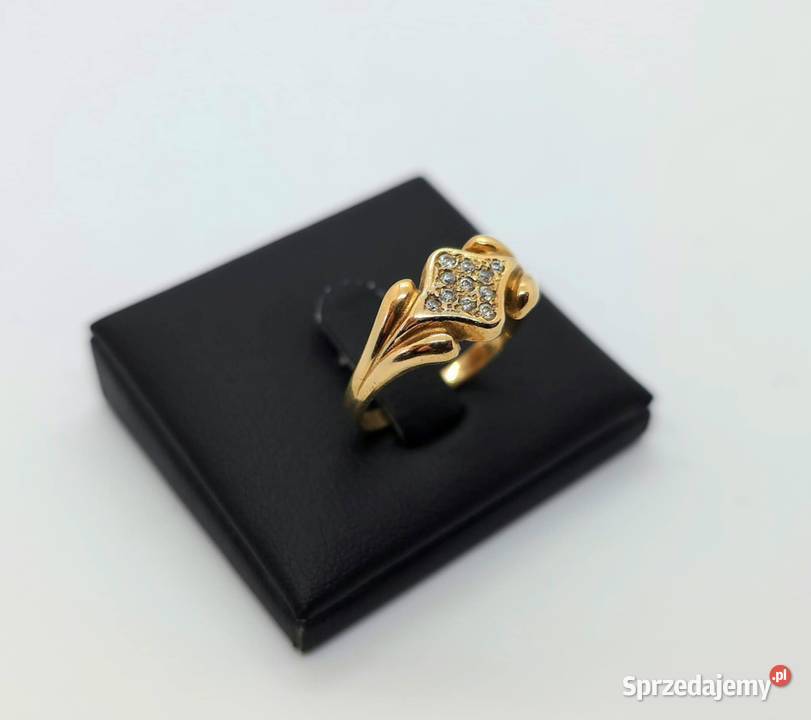 Złoty pierścionek próby 585 379g Rozmiar 20