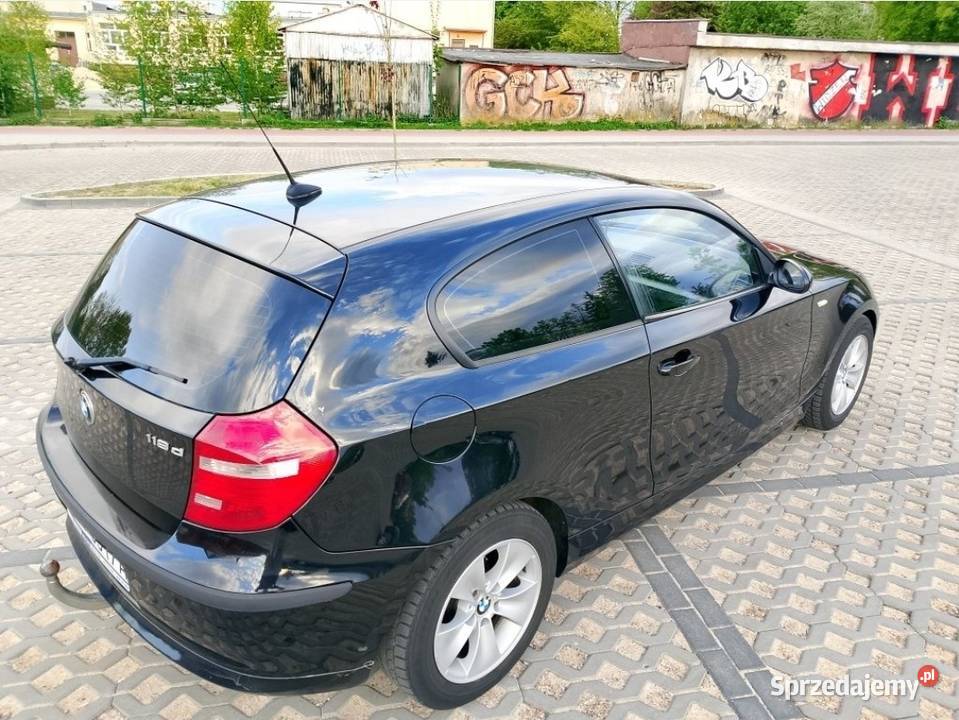 BMW e81 118d BMW seria 1 polift 2009r Zduńska Wola sprzedam